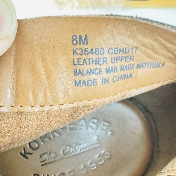 Korkease Boots Womens 8 Gray Leather Ankle Zip Back Casual Wedge Comfort Shoes - Picture 12 of 13